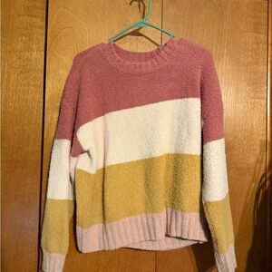 Colorful Striped Women's Sweater